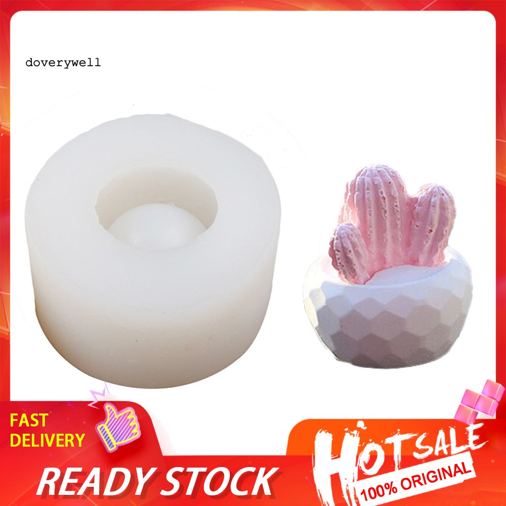 Khuôn Silicone Tạo Hình Chậu Cây Xi Măng