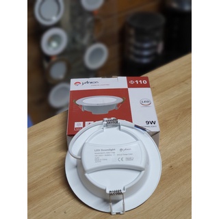 Đèn LED downlight âm trần đổi màu 9w phi 110 Yankon