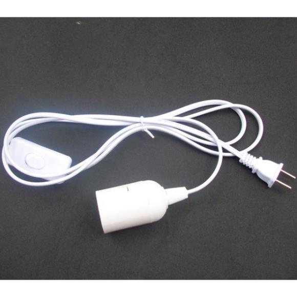 Bộ 8 Đui đèn E27 liền dây 2 mét có công tắc