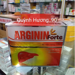 Viên bổ gan ARGININ FORTE 60 viên giúp tăng cường chức năng gan