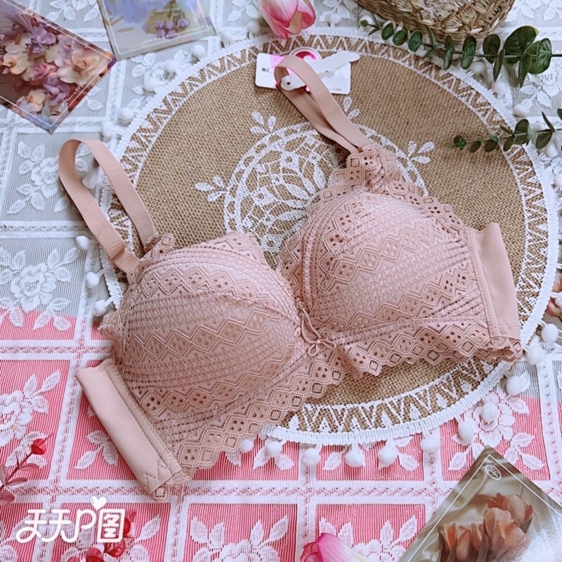 [8928] Áo Lót Định Hình Nâng Vừa 2CM Không Gọng-Mút Mềm Mại-Ôm Ngực Hoàn Hảo