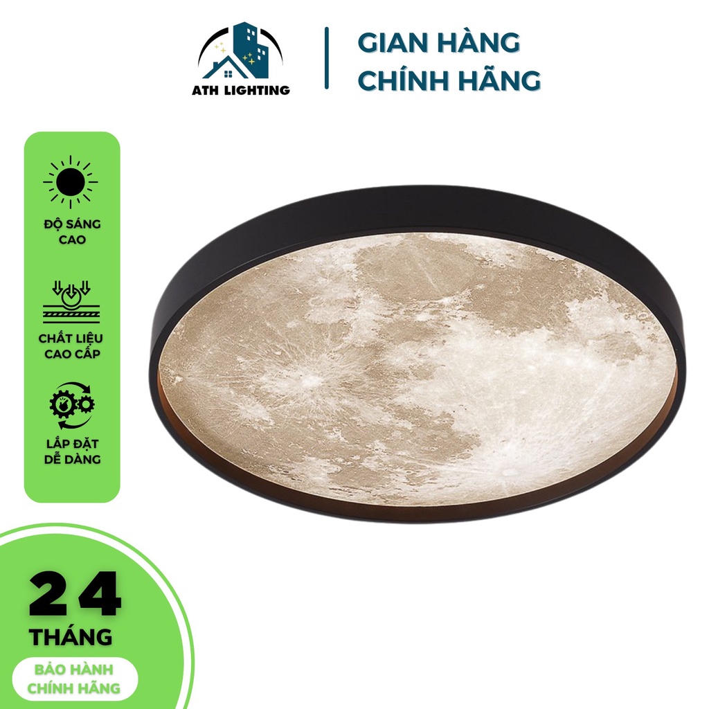 Đèn Ốp Trần Nổi ATH LIGHTING Loại Đèn Led Trang Trí Phòng Ngủ, Ban Công, Hành Lang Và Cầu Thang Sang Trọng