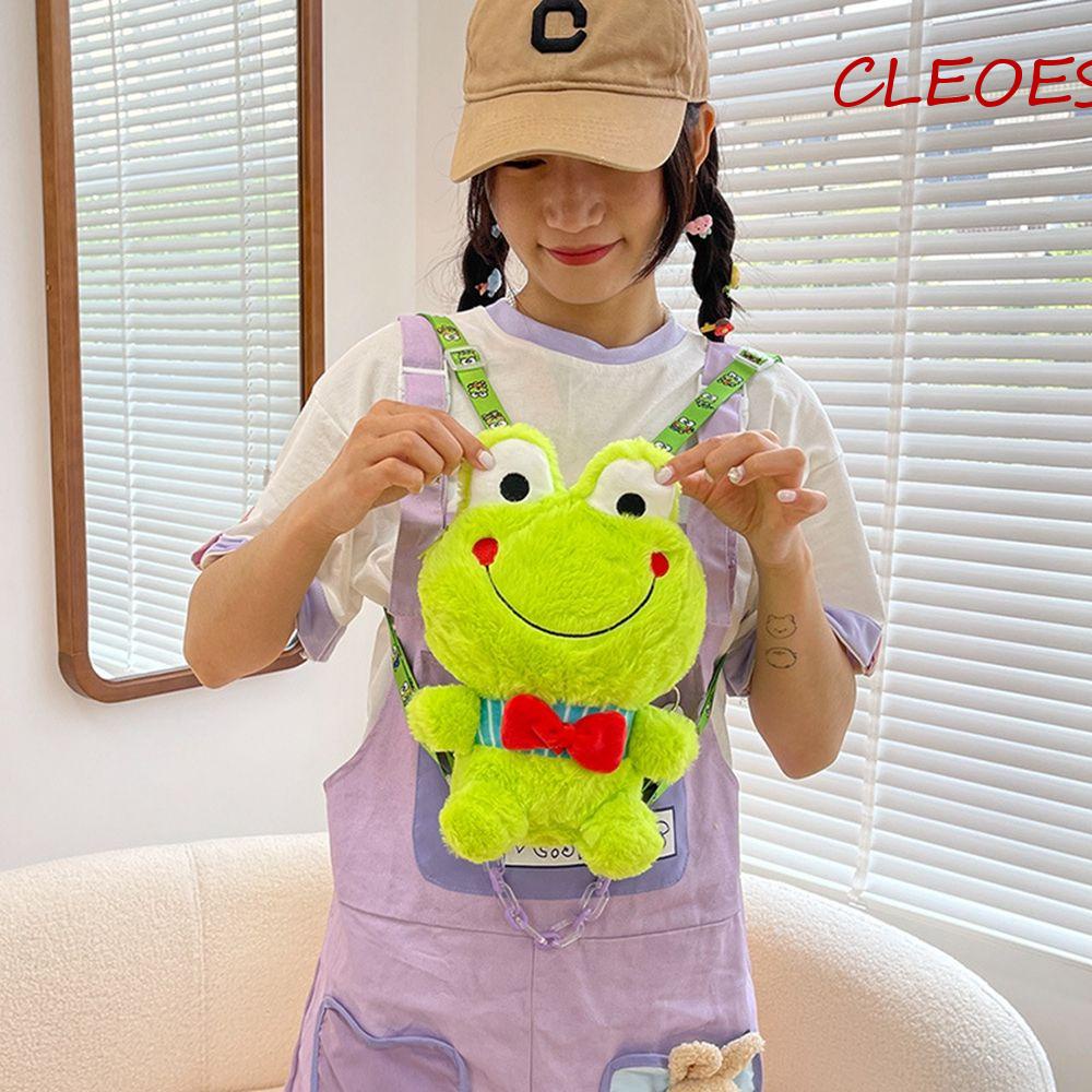 Túi Đeo Chéo Hình Chú Ếch Cinnamoroll Dễ Thương Cho Bé Gái