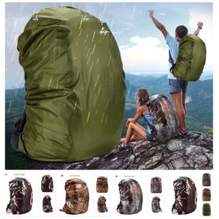 Túi Áo Trùm Balo Chống Thấm Nước Đi Mưa 45L / 60L Chất Dù Cao Cấp phukienphuotsg