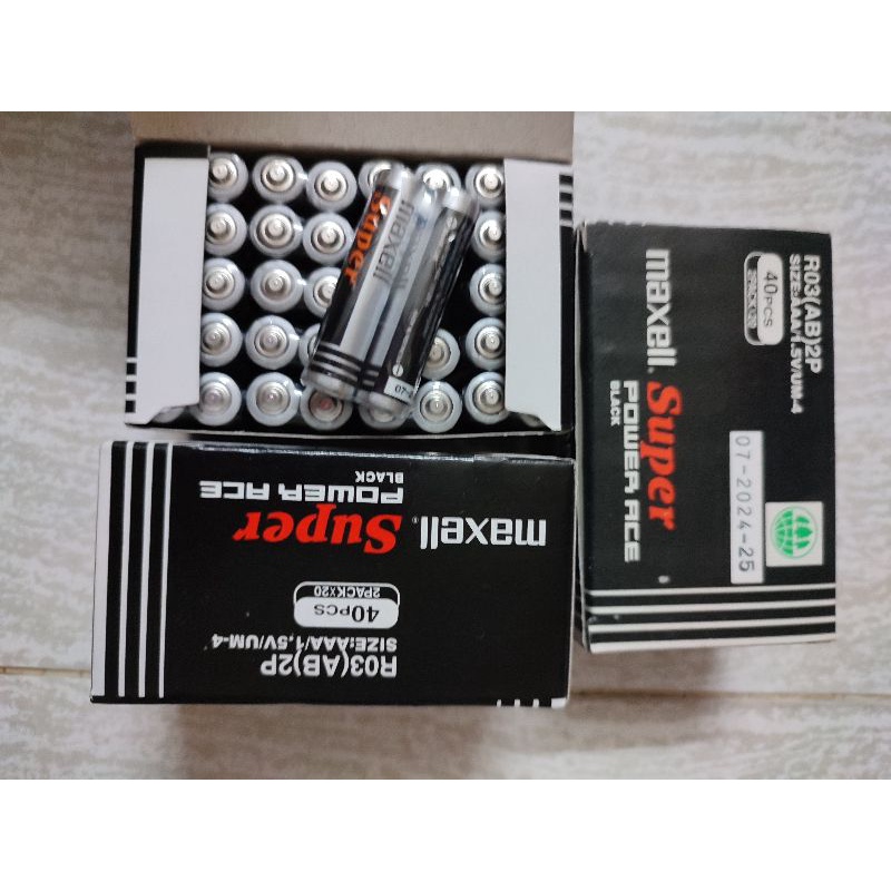 1 cặp ( 2 viên) pin AAA Maxell
