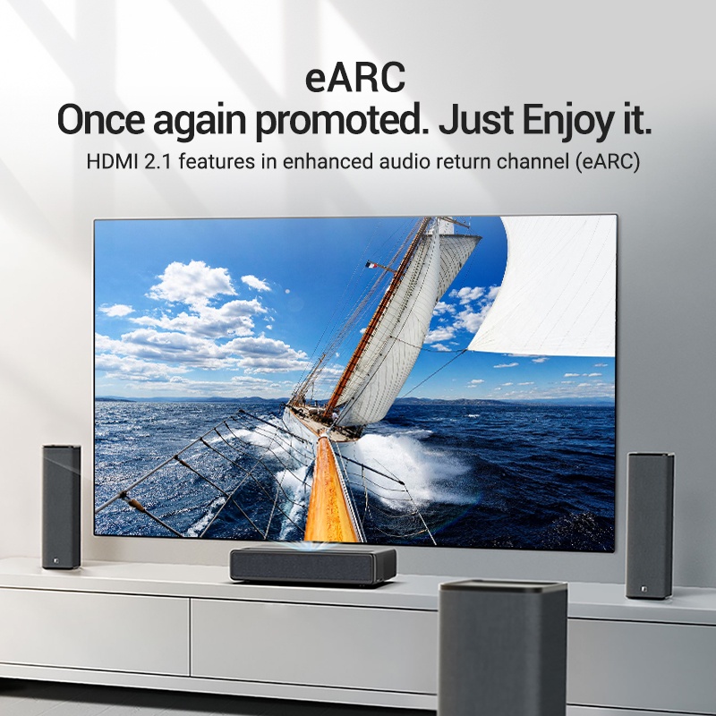 Cáp Vention HDMI 2.1  8K 60Hz 4K 120Hz 3D động HDR HiFi 2K 144Hz 48Gbps tốc độ cao
