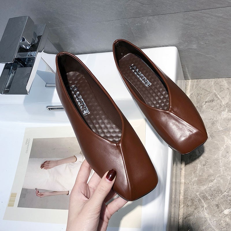 Giày Lười Da Phong Cách Retro Dành Cho Nữ | BigBuy360 - bigbuy360.vn