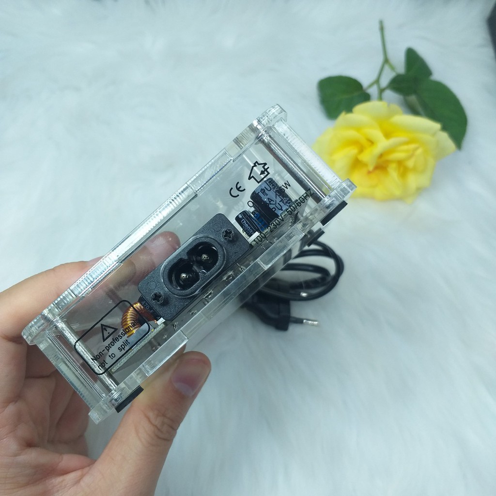 Cục nguồn biến áp  máy phun  xăm 1 chạm,nguồn trắng máy pen mini