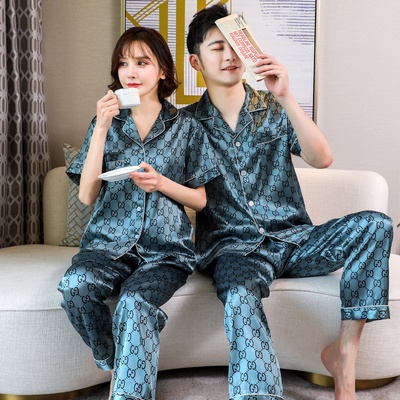 Pyjama đồ mặc nhà nam nữ đồ ngủ đôi lụa cao cấp