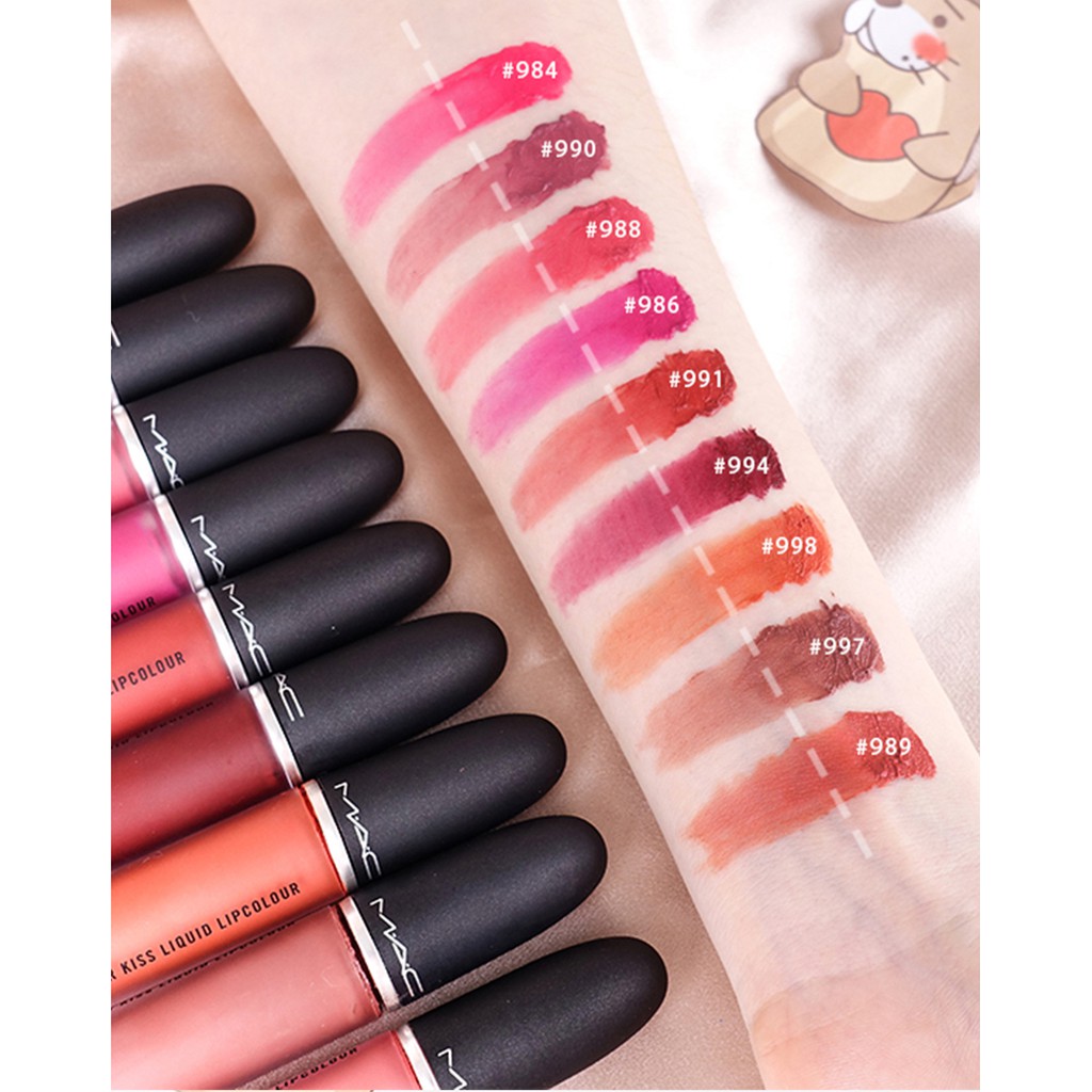 SON KEM Lì MAC Powder Kiss Liquid Lipcolour. Hàng cam kết chính hãng, BAO CHECK CODE CHECK MÃ