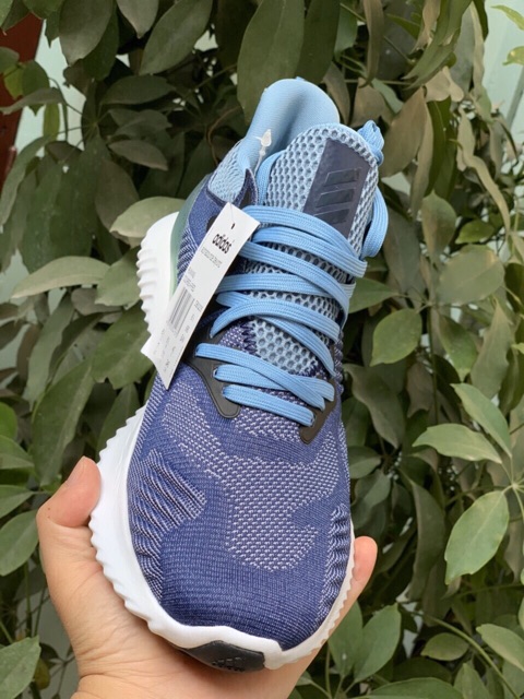 {Giá huỷ diệt} Giày thể thao Adidas Alphabounce màu xanh dương