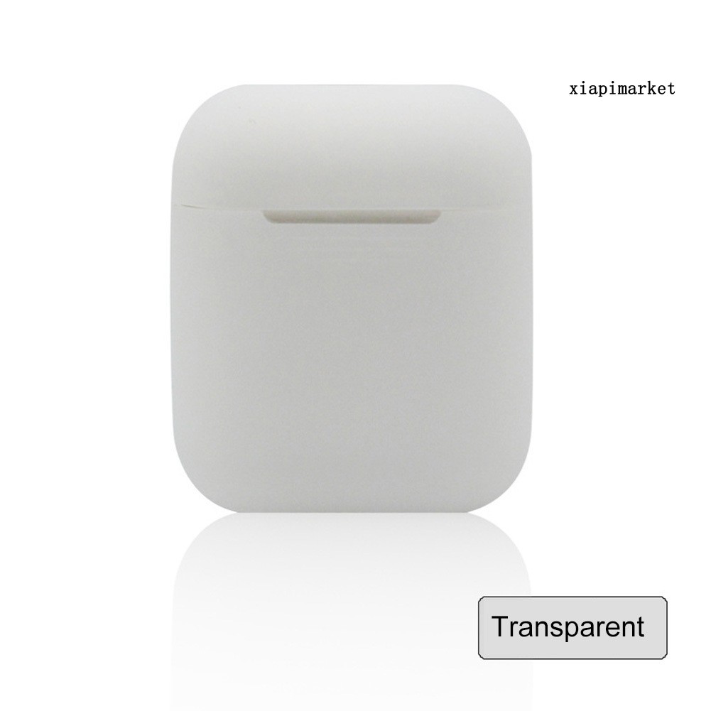 Vỏ Bảo Vệ Hộp Sạc Tai Nghe Airpods Bằng Silicon Mềm Tiện Dụng