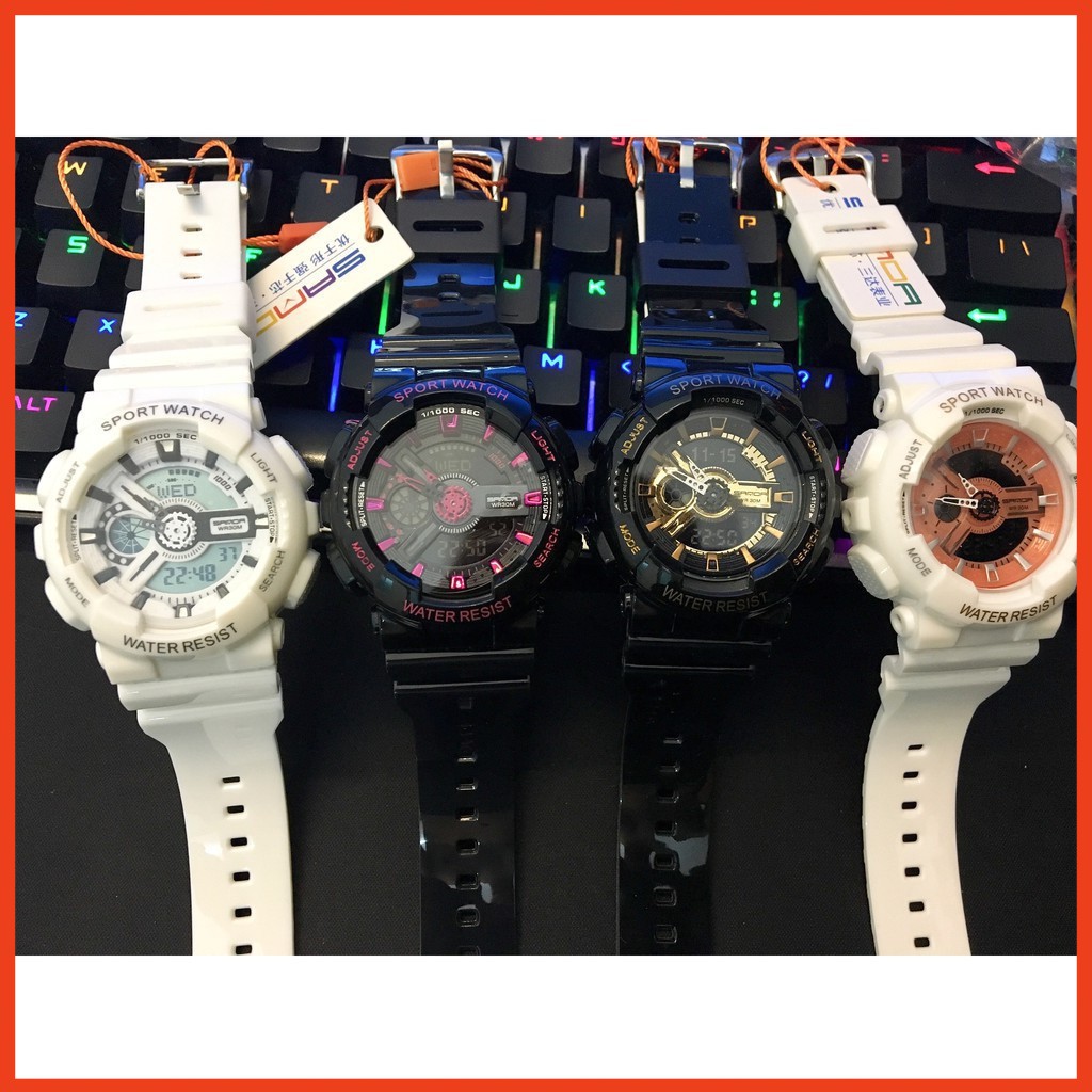 Đồng hồ thể thao nam nữ SPORT WATCH chạy kim và số điện tử cực chất | BigBuy360 - bigbuy360.vn