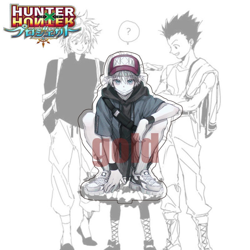 HUNTER X HUNTER |Đồ Trang Trí Đứng Để Bàn Bằng Acrylic Hình Anime Độc Đáo