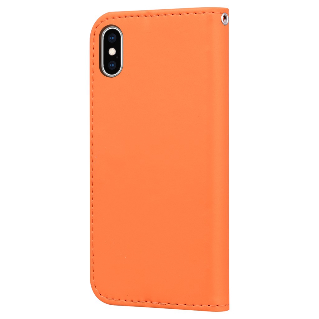 Ốp điện thoại kiểu ví cho iPhone5 5S iPhone 6 6S iPhone7 8plus iPhoneX iPhone XS iPhoneXSMax