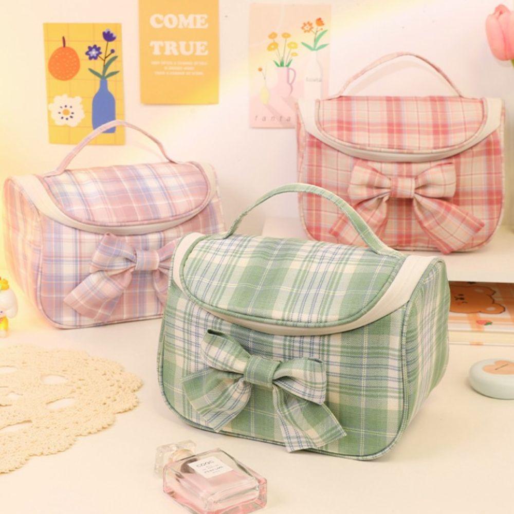 Túi Đựng Đồ Trang Điểm Sức Chứa Lớn Có Khóa Kéo Tiện Dụng