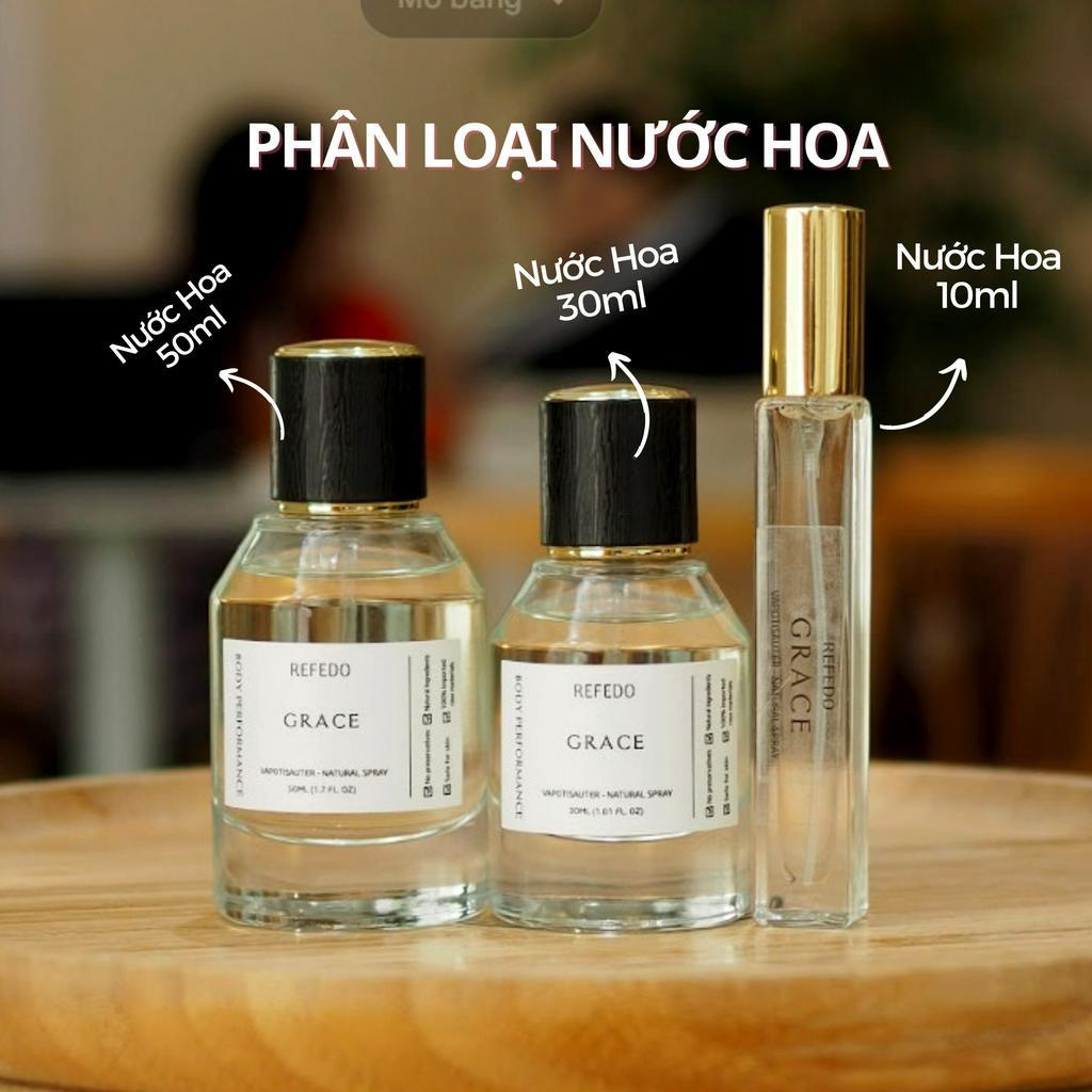 Nước Hoa Nữ Thơm Lâu Chính Hãng REFEDO Tinh dầu nước hoa cho nam nữ thơm lưu hương lâu chính hãng cao cấp ngọt quyến rũ