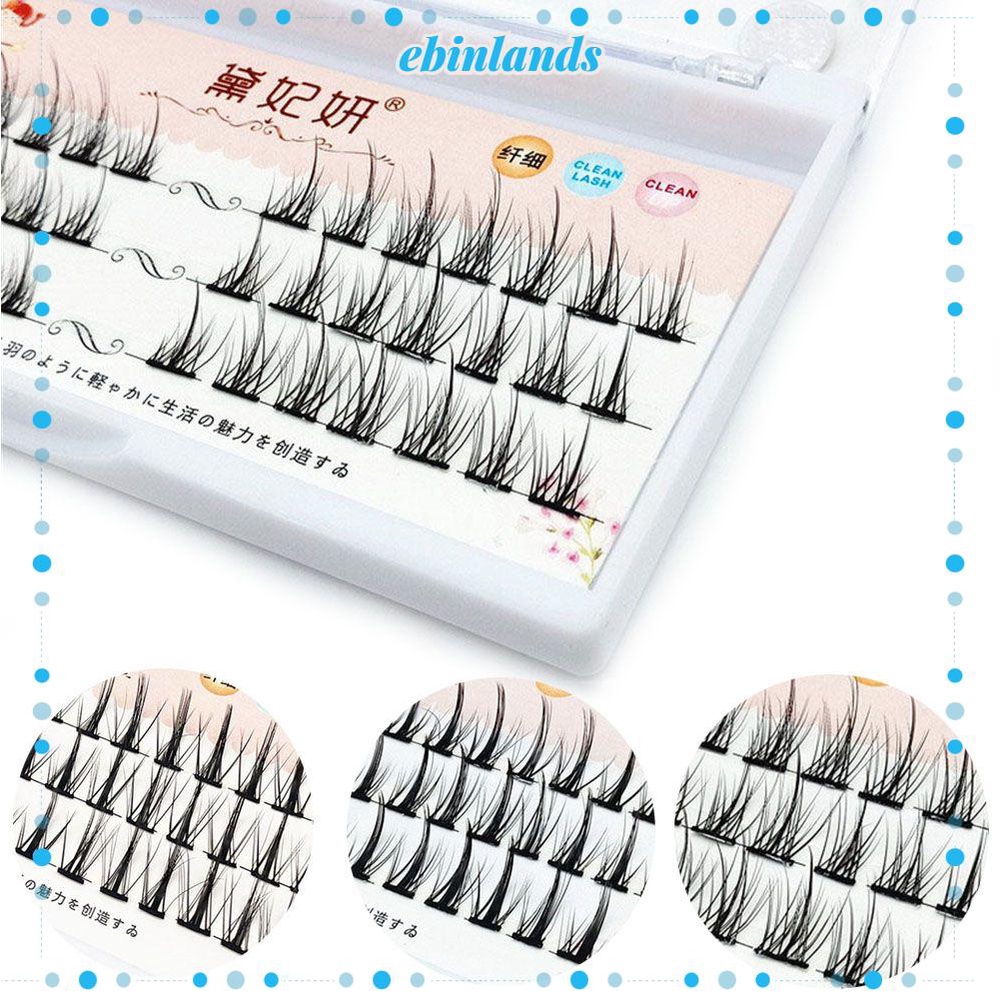 Set lông mi giả cong dài mi tự dính có thể tái sử dụng cho trang điểm