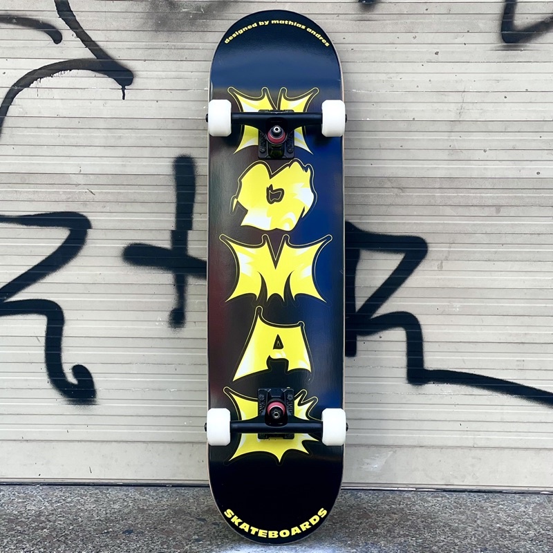 Ván Trượt Skateboard Chuyên Nghiệp Châu Âu - NOMAD BATMAN CUSTOM COMPLETE 8.0