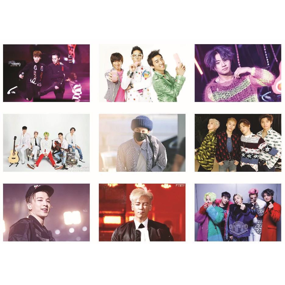 Lomo card ảnh nhóm BIG BANG full 54 ảnh