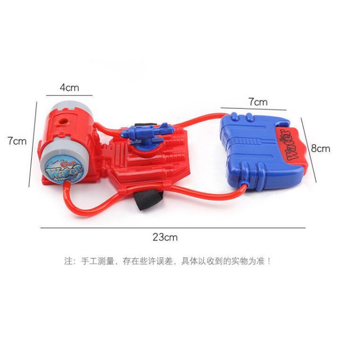 Súng Phun Nước Đeo Cổ Tay Dạng Máy Bắn Tơ Người Nhện Độc Đáo Cho Bé
