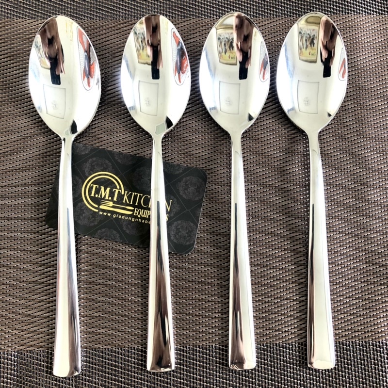 Combo 4 muỗng nĩa ăn Đức WMF Cromargan - Inox 18/10 cao cấp