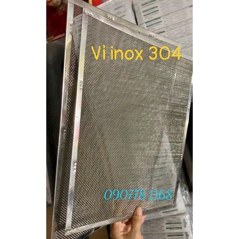KHAY LƯỚI INOX 304 Đựng Khuôn Sấy YẾN Loại Dày