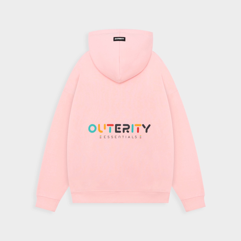 Áo khoác local brand Hoodie Nỉ Zip Nam Nữ Outerity Rainbow / ORT405