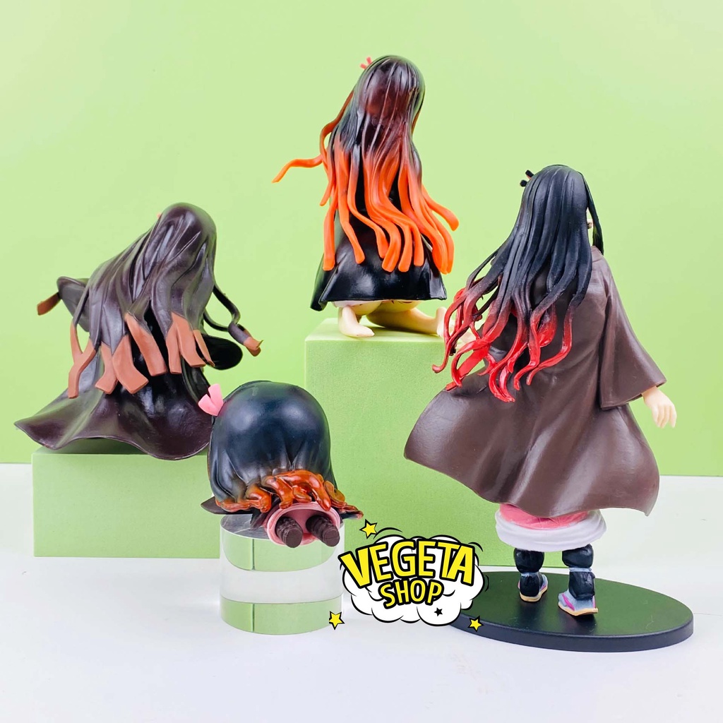 Mô hình Kimetsu No Yaiba - Mô hình thanh gươm diệt quỷ - Kamado Nezuko các tư thế nằm ngồi quỳ đứng - Cao 6~15cm