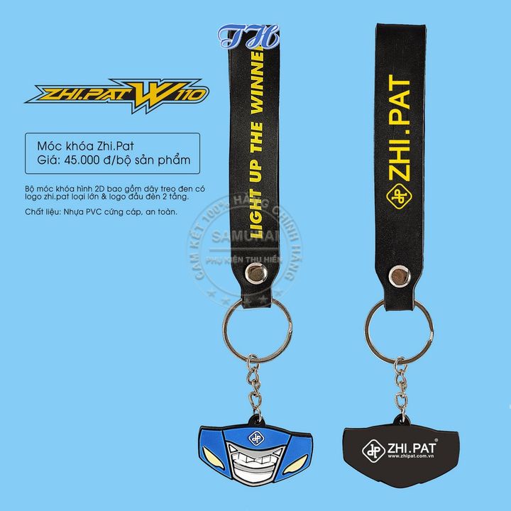 Móc khóa Zhi.Pat Đèn 2 tầng  Xe Wave, Xe Exciter - Hàng Chính Hãng zhipat
