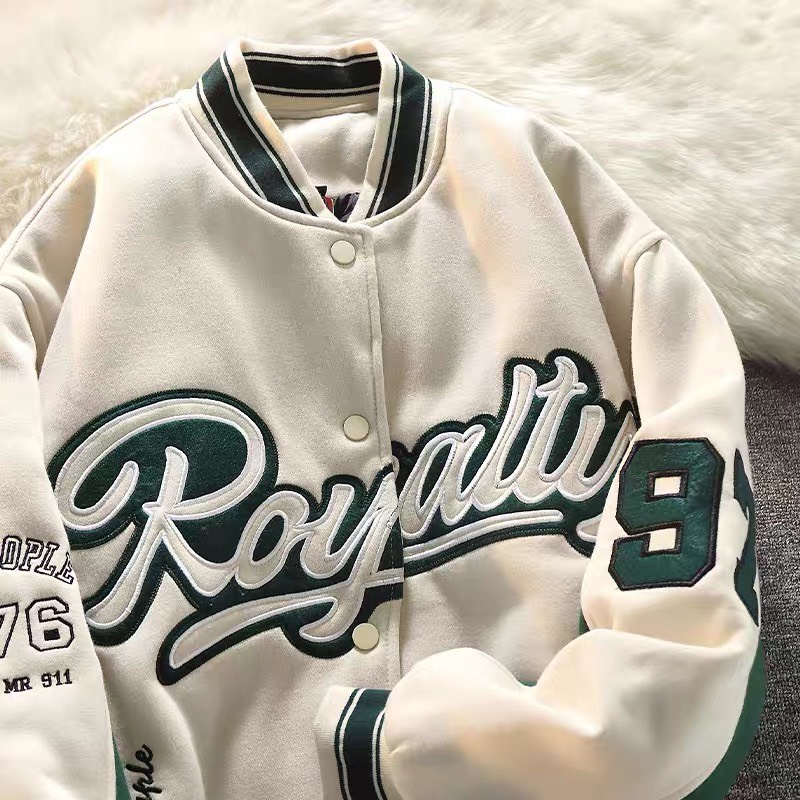 Áo khoác bomber ROYALY chất kaki 2 lớp chống nắng lạnh Streetstyle from rộng kiểu dáng unisex nam nữ  - GENZOO