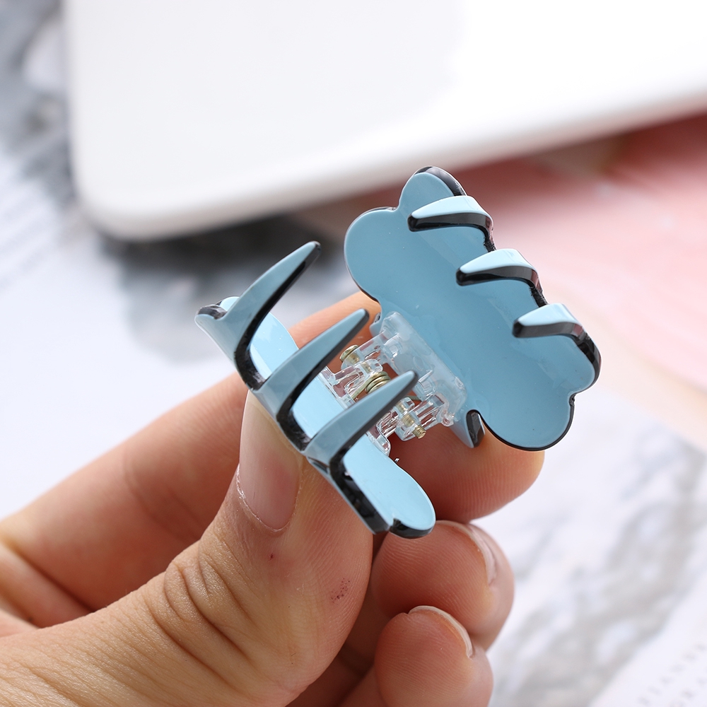 Kẹp Tóc Acrylic Màu Kẹo Ngọt Cho Nữ