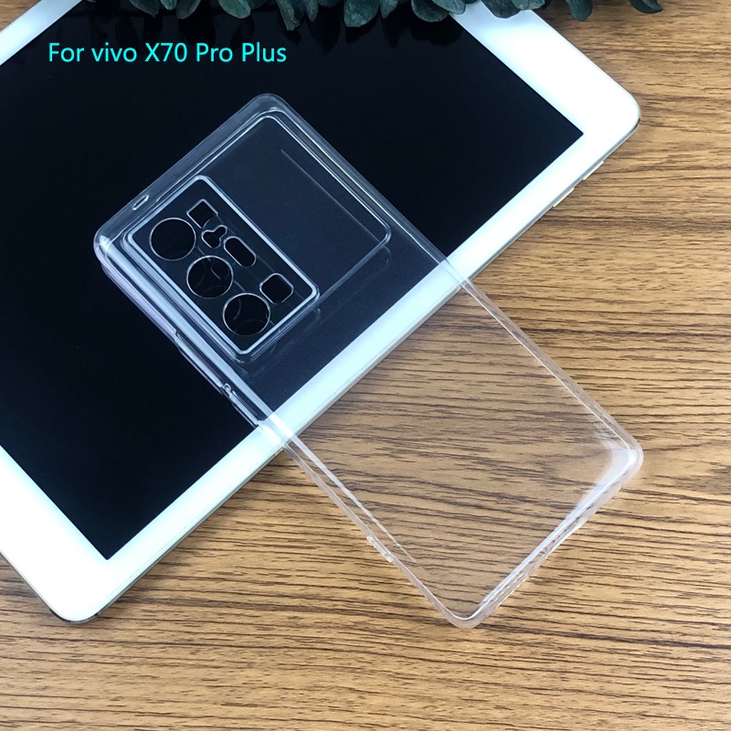 Ốp Điện Thoại TPU Dẻo Trong Suốt Siêu Mỏng Cho Vivo X80 X70 X60 X50 Pro Plus X80pro X70pro X60pro 5G