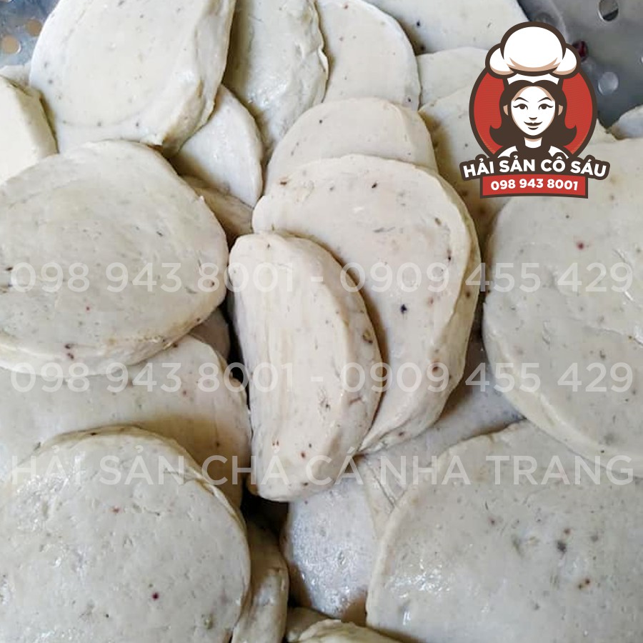 [1kg] Chả cá Hấp Nha Trang hàng chính gốc, thơm ngọt, ăn kèm hoặc nấu bún, bánh canh rất ngon, bảo quản ăn trong 3 thá