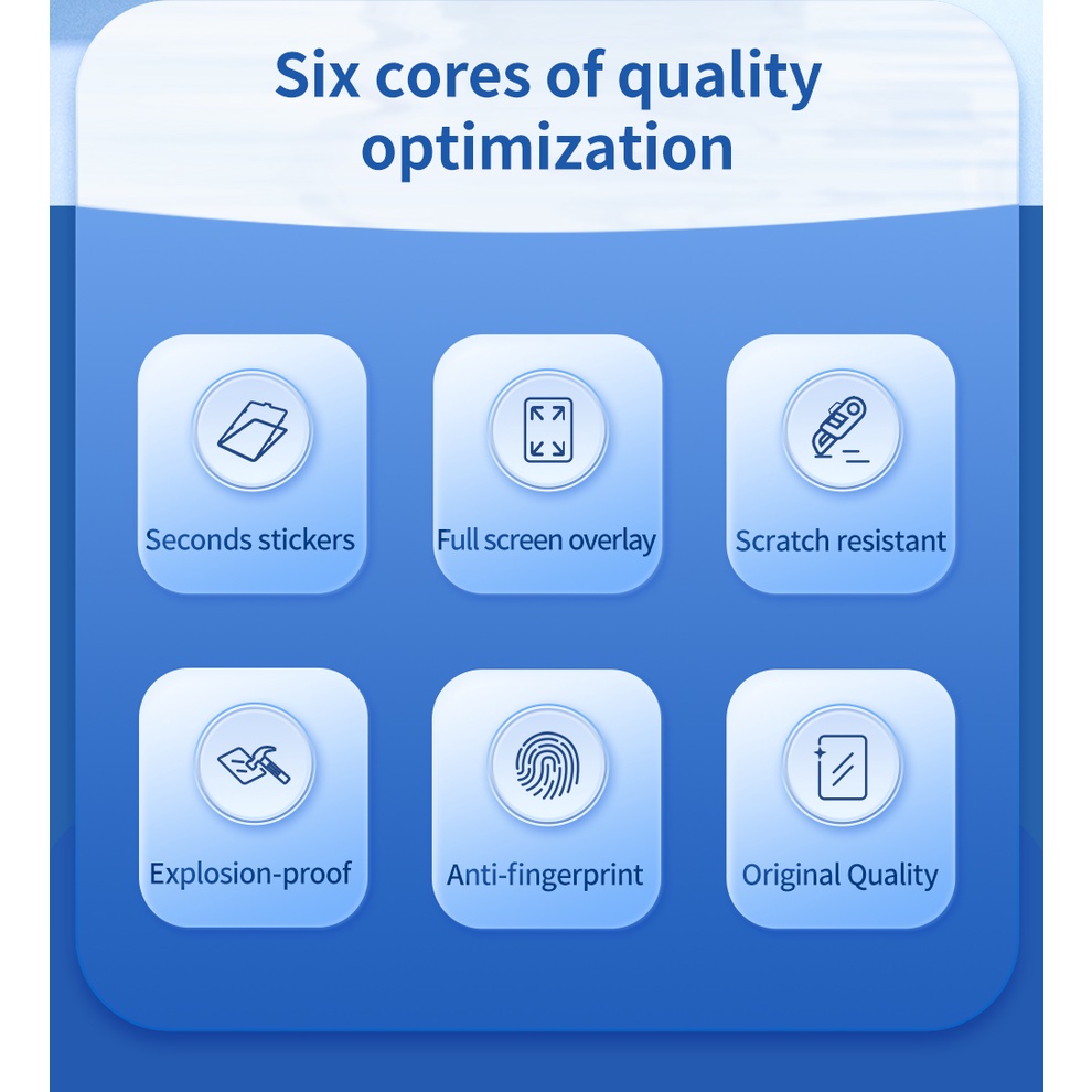 Kính cường lực bảo vệ màn hình SMARTDEVIL HD thích hợp cho iPad 2021/ Air 4/ Air 5/ Mini 6/ 2020/ 2019 10.2inch