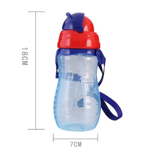 BÌNH NƯỚC 330ML CÓ DÂY ĐEO CHÉO CHO BÉ