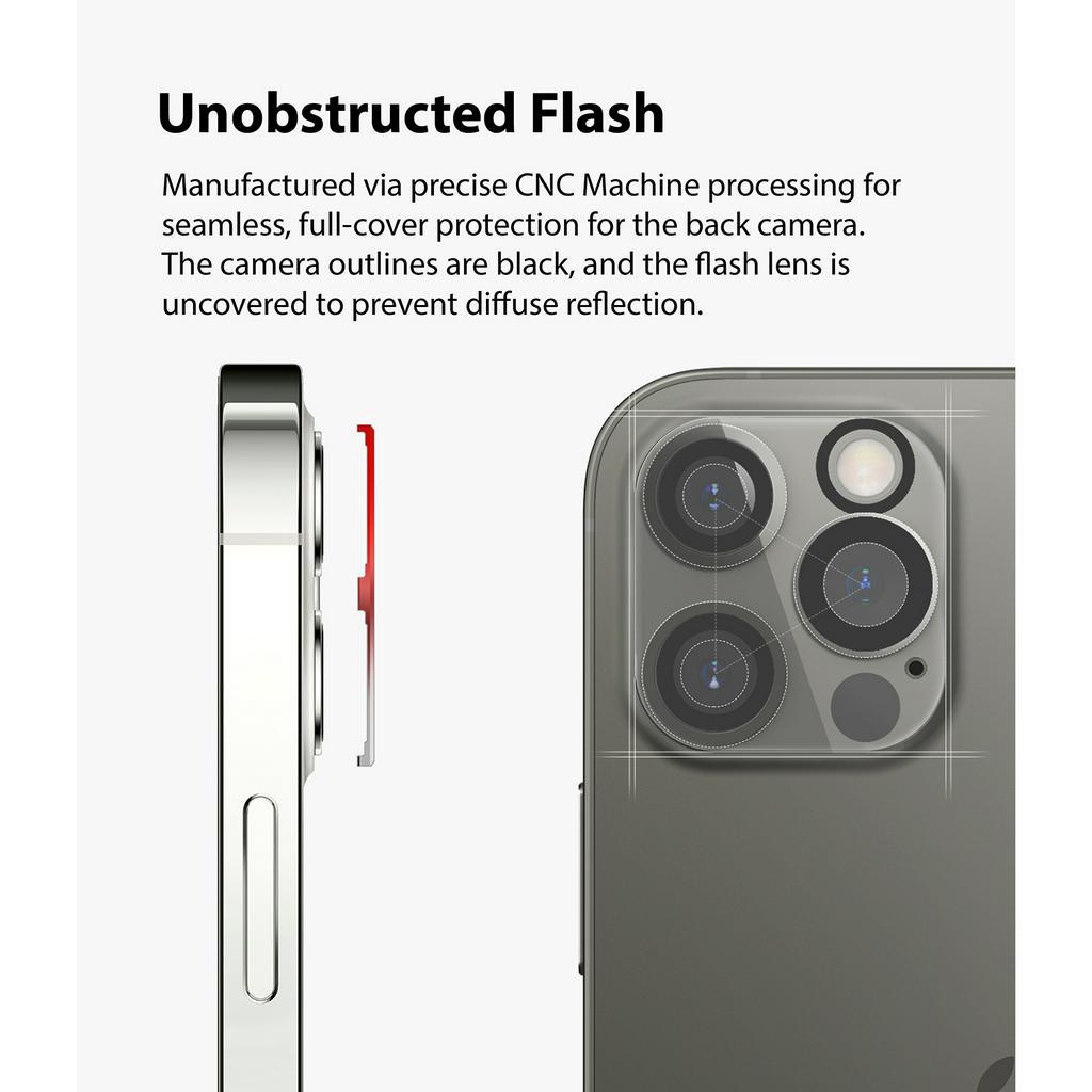 Kính cường lực RINGKE bảo vệ camera sau thích hợp cho iPhone 12 Pro Max