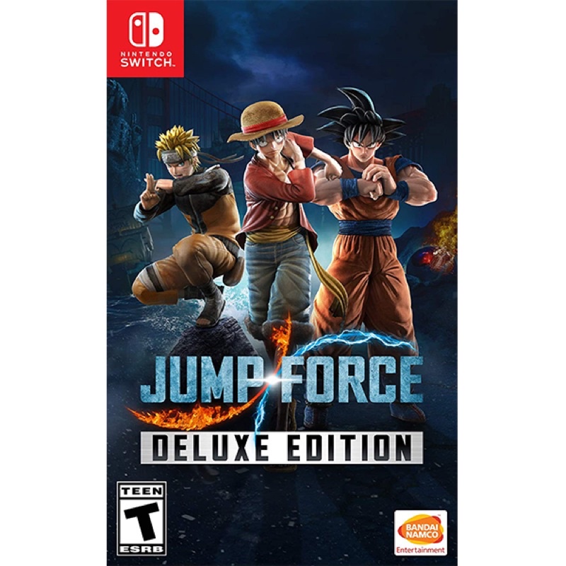 Đĩa game nintendo switch: Jump Force Deluxe Edition