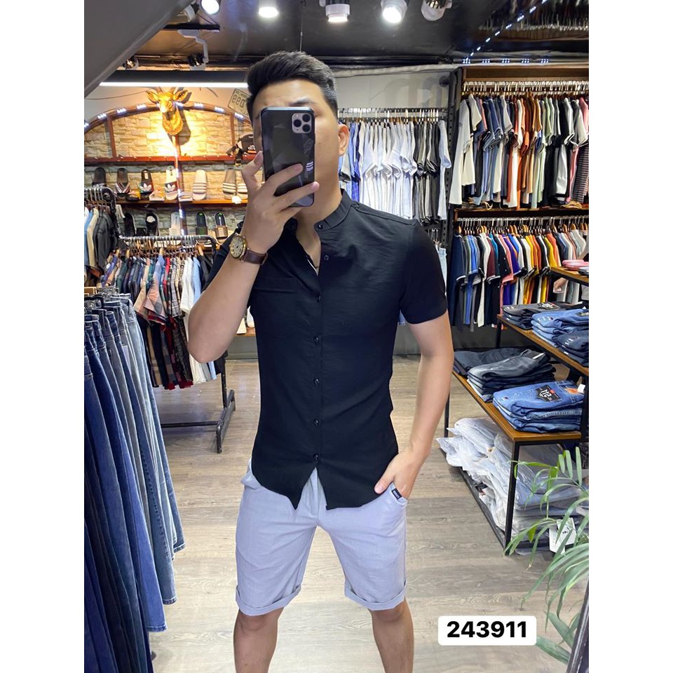 [Mã BULI122 giảm ngay 20K cho đơn hàng từ 300K] SƠ MI NGẮN TAY ĐŨI 8809 CHỐNG NHĂN, HÀNG QUẢNG CHÂU CAO CẤP | BigBuy360 - bigbuy360.vn