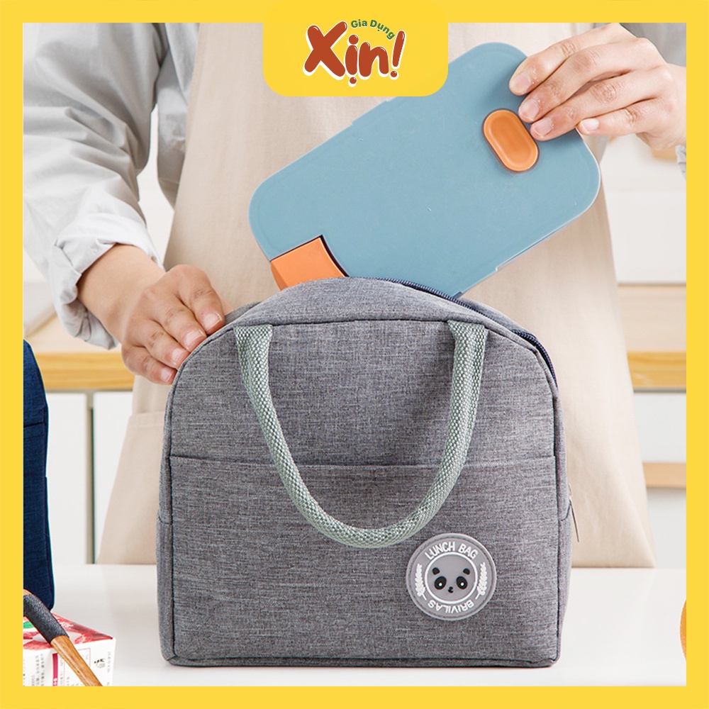 Túi đựng cơm giữ nhiệt Lunch Bag, túi đựng hộp cơm văn phòng chống nước