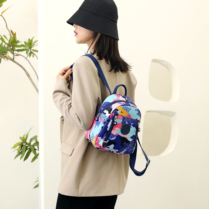 Ba Lô Vải Oxford Phong Cách Thời Trang Mới Cho Nữ Sinh Trẻ Trung Du Lịch