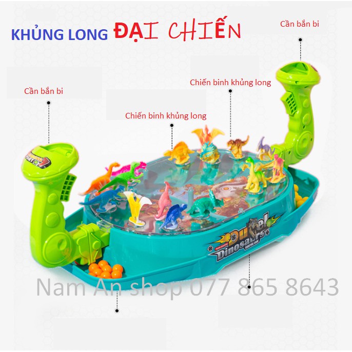 Đồ chơi Khủng Long Đại Chiến - DINO BATTLE PLATFROM- gói quà miễn phí