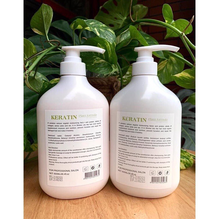 Cặp Dầu Gội Xả Keratin Hoa Oải Hương | Phục hồi Tóc Khô Xơ, Ngăn Rụng Tóc.