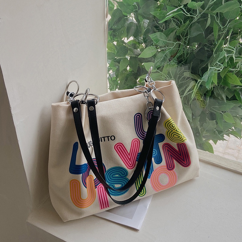 Túi Xách Nữ Vải Bạt Thời Trang Hàn Hàn Quốc Mùa Hè 2022