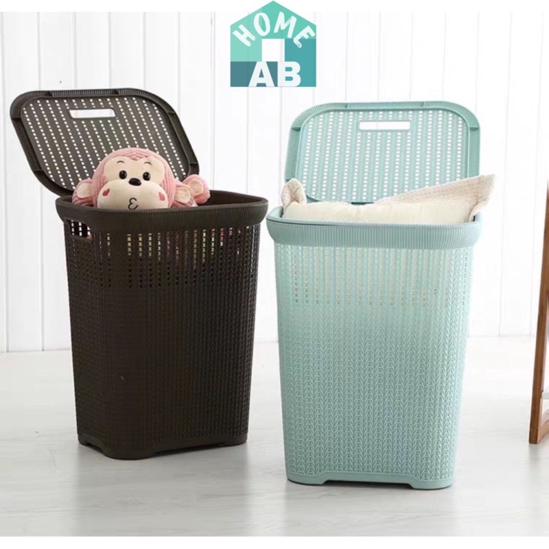 Sọt Đựng Quần Áo, Giỏ Đựng Đồ Đa Năng Có Nắp Cao Cấp Phong Cách Hàn Quốc Nhiều Màu (1234)