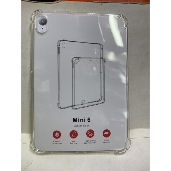 Ốp lưng iPad mini 6 dẻo lưng trong suốt chống sốc