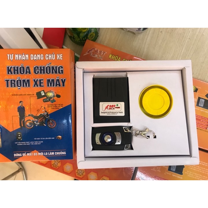 Khóa chống trộm xe máy Fastlock Flus+