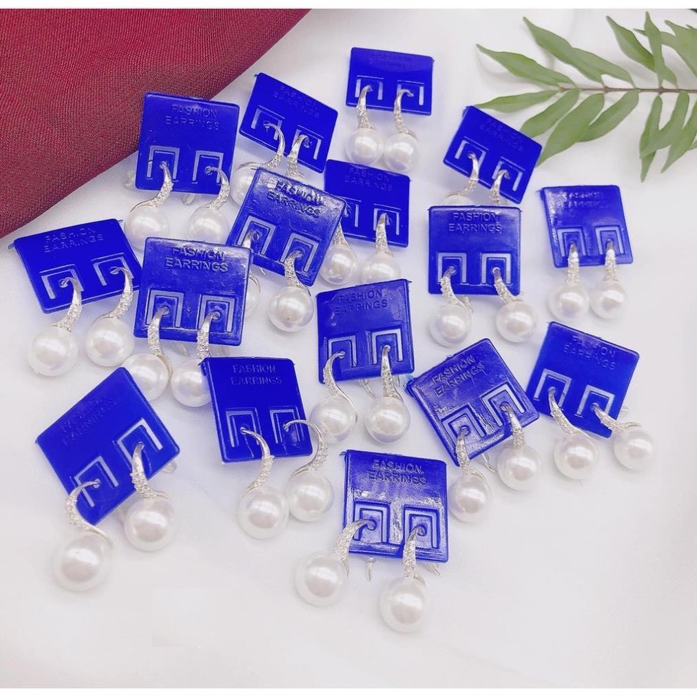 Bông tai - bông tai nữ trai bạc ý 925 - phụ kiện thời trang