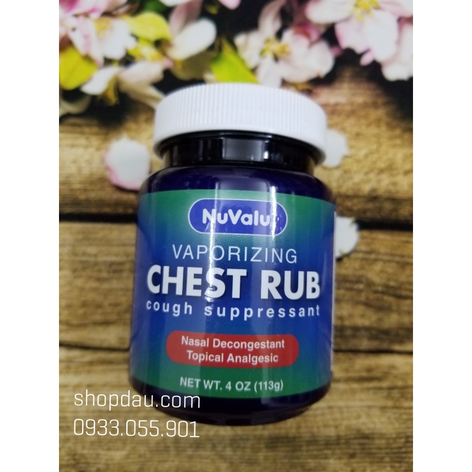 Dầu Cù Là Chest Rub 113gr