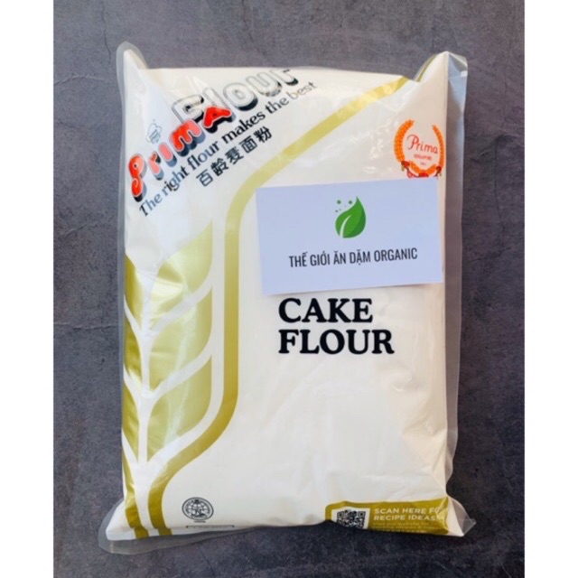 Bột mì số 8 không tẩy trắng cake flour 1kg